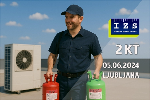 STROKOVNI DOGODEK: PRIHODNOST VRF SISTEMOV IN PREHOD NA R32 HLADIVO