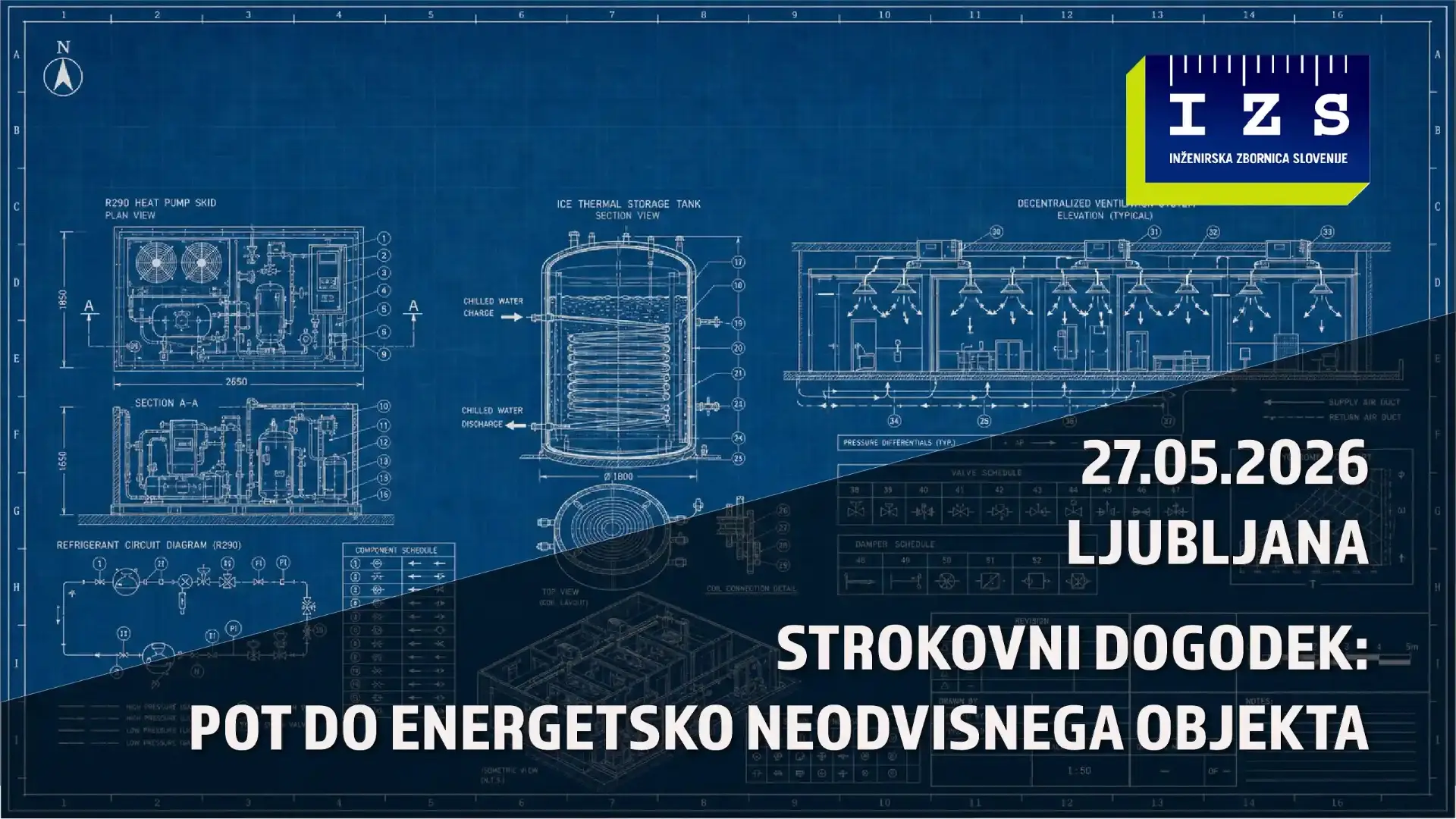 STROKOVNI DOGODEK: POT DO ENERGETSKO NEODVISNEGA OBJEKTA – DECENTRALIZIRANO PREZRAČEVANJE IN BANKE LEDU
