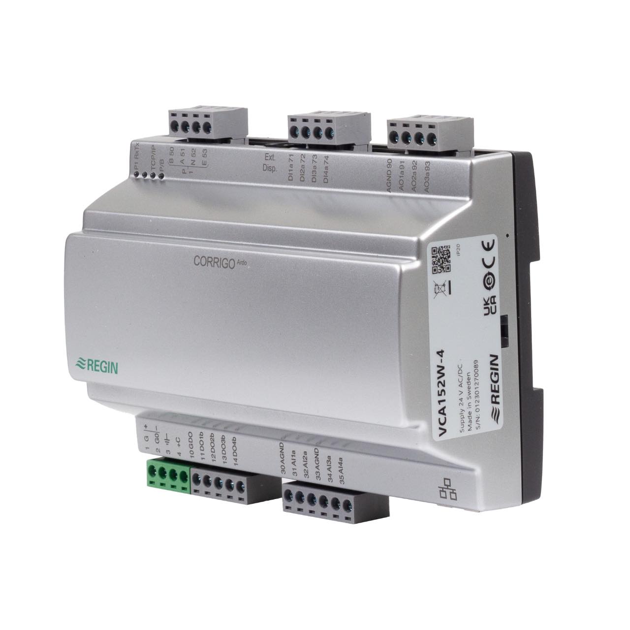 Krmilniki regin Corrigo Ardo VCA152W-4